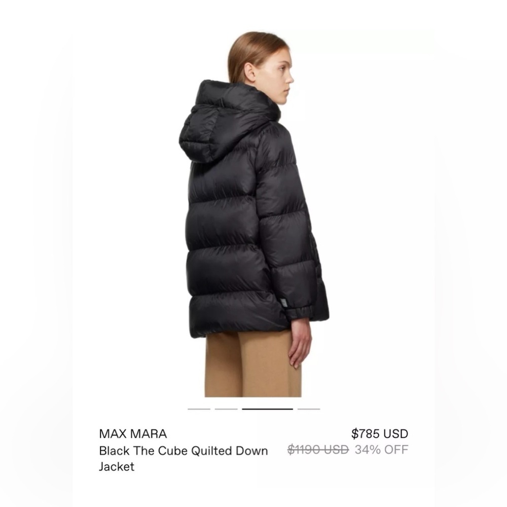 Max Mara The Cube Seia Coat size 38 (4) - Picture 3 of 8